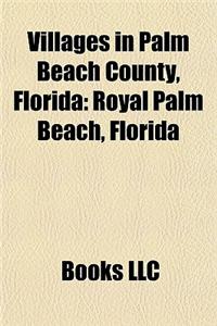 Villages in Palm Beach County, Florida