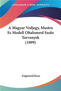 A Magyar Vedjegy, Mustra Es Modell Oltalomrol Szolo Torvenyek (1899)