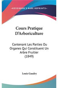 Cours Pratique D'Arboriculture