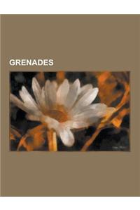 Grenades: Anti-Tank Grenades, Concussion Grenades, Fragmentation Grenades, Incendiary Grenades, Rifle Grenades, Rocket-Propelled