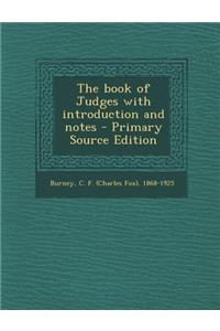 The Book of Judges with Introduction and Notes