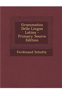 Grammatica Della Lingua Latina - Primary Source Edition