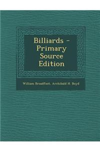 Billiards - Primary Source Edition