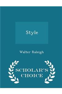 Style - Scholar's Choice Edition