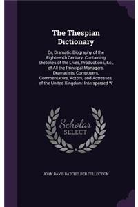 Thespian Dictionary