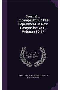 Journal ... Encampment of the Department of New Hampshire G.A.R., Volumes 50-57