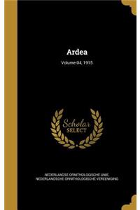 Ardea; Volume 04, 1915