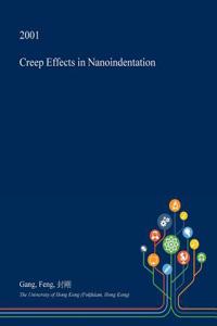Creep Effects in Nanoindentation