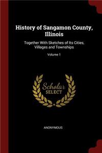 History of Sangamon County, Illinois