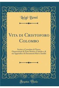 Vita Di Cristoforo Colombo