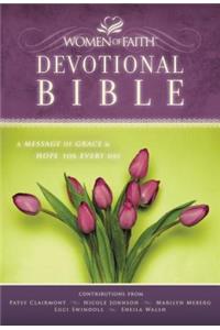 NKJV, Women of Faith Devotional Bible, Hardcover