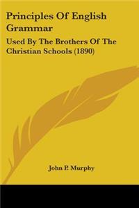 Principles Of English Grammar