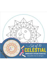 Embroidery Transfers Celestial