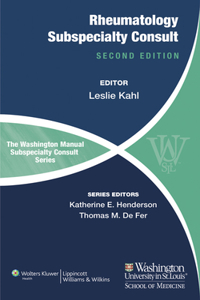 The Washington Manual of Rheumatology Subspecialty Consult