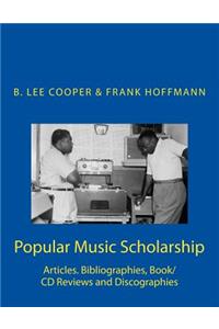 Popular Music Scholarship