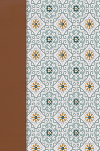 NVI Biblia de Apuntes, azulejos color salvia, símil piel