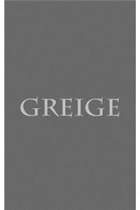 Greige Notebook