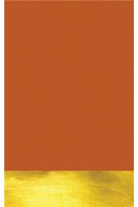 Ginger Gold Dipped Notebook