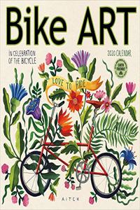 Bike Art 2020 Wall Calendar