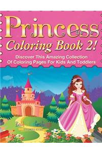 Princess Coloring Book 2!