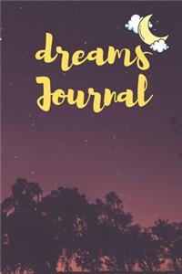 Dream Journal: 6*9 Journal Wrinting Down Daily, Habits-(Notebook for your dreams and their interpretations)