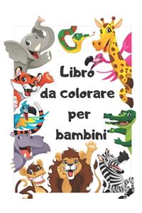 Libro da colorare per bambini
