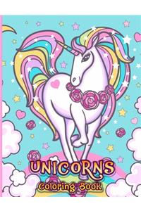 Unicorn Coloring Book