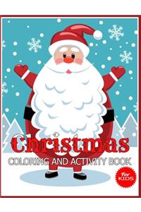 Christmas Coloring and Activity Book for Kids