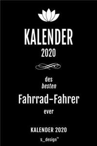 Kalender 2020 für Fahrrad-Fahrer