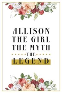 Allison The Girl The Myth The Legend