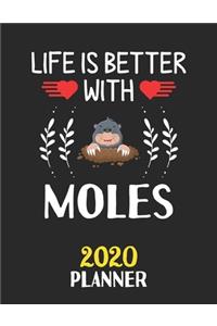 Life Is Better With Moles 2020 Planner
