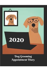 2020 Dog Groomers diary - office dog design