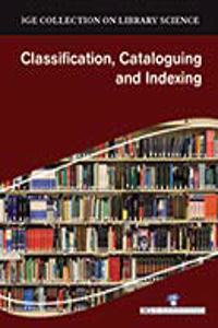 3ge Collection On Library Science: Classification, Cataloguing And Indexing