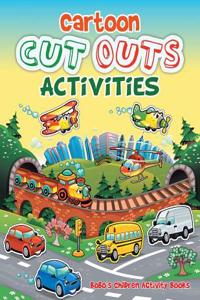 Cartoon Cut Outs Activities Activity Book