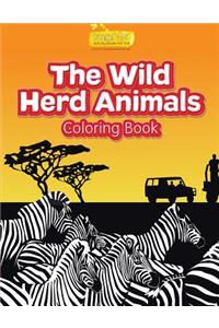 Wild Herd Animals Coloring Book