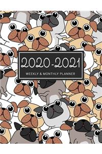 2020-2021 Weekly & Monthly Planner