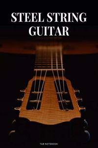 Steel String Guitar Tab Notebook
