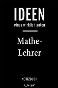 Notizbuch für Mathe-Lehrer