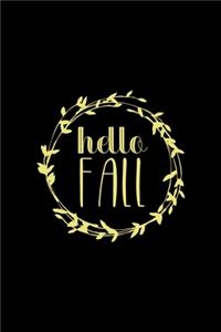 Hello Fall