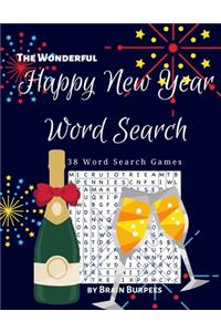 The Wonderful Happy New Year Word Search