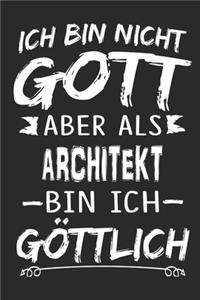 Ich bin nicht Gott aber als Architekt bin ich göttlich