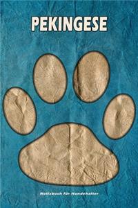 Pekingese Notizbuch für Hundehalter