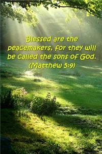 2020 Weekly Planner Bible Verse Beatitudes Blessed Peacemakers 134 Pages