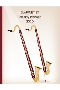 Clarinetist Weekly Planner 2020