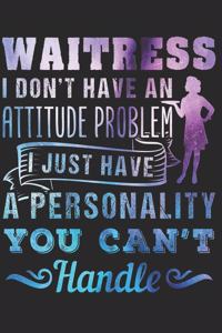 Waitress Notebook