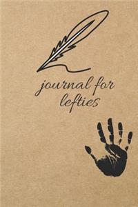 Journal for Lefties