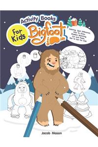 Activity Books For Kids Bigfoot