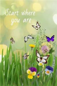 Start Where You Are