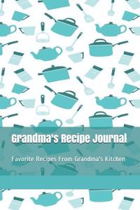 Grandma's Recipe Journal