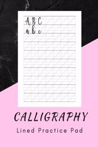 Calligraphy Lined Practice Pad